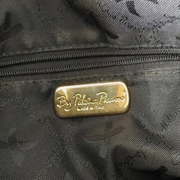 Paloma Picasso black vintage leather shoulder bag - Picture 11 of 15